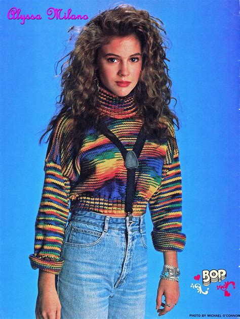 alyssa milano 80s